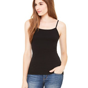 Women's Baby Rib Spaghetti Strap Tank