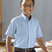 Boys' Short Sleeve Oxford Shirt