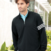 3-Stripes French Terry Quarter-Zip Pullover