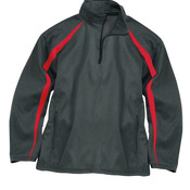 Pro Heather Fusion Performance Fleece Quarter-Zip Pullover